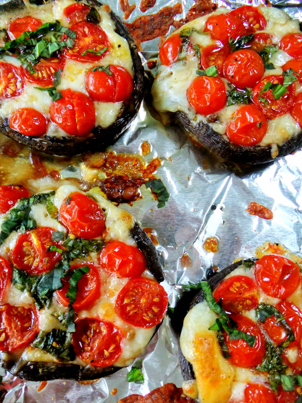 Caprese Style Portobellos Proud Italian Cook
