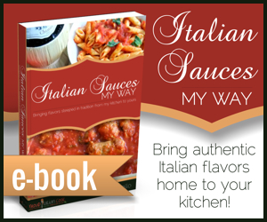 Italian Sauces My Way E-Book