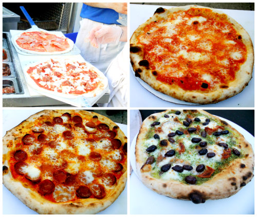 wood fired pizzas