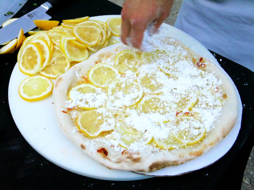 lemon pizza