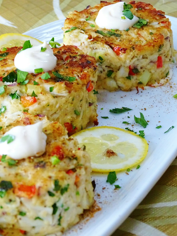 baked crab cakes