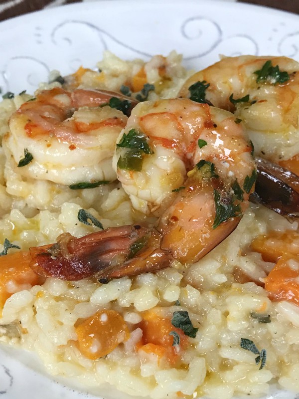 risotto with shrimp