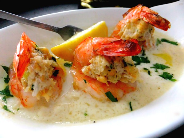 crab stuffed shrimp