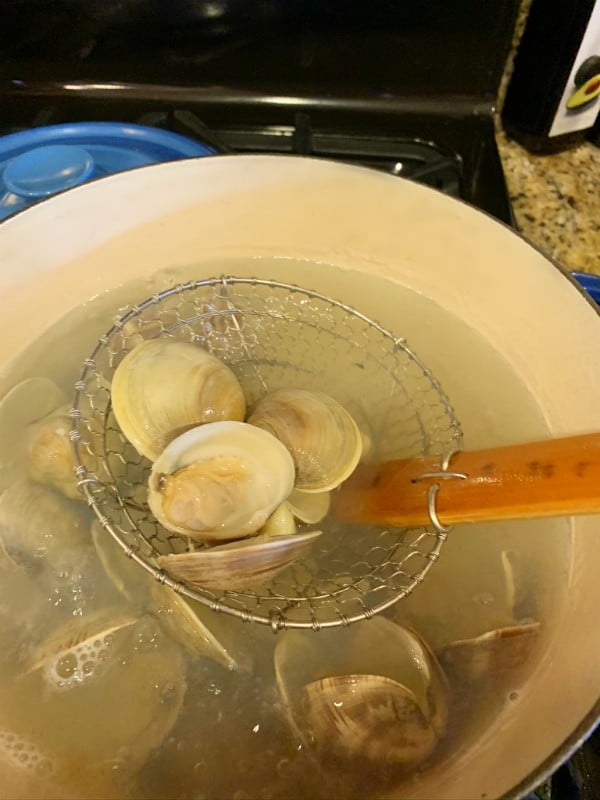 steamed clams
