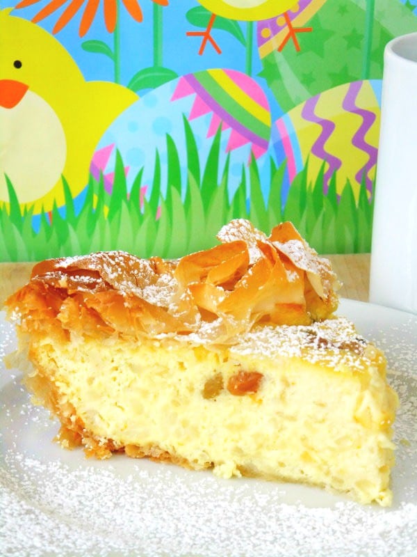 Easter rice pie