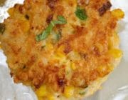 shrimp and corn fritter