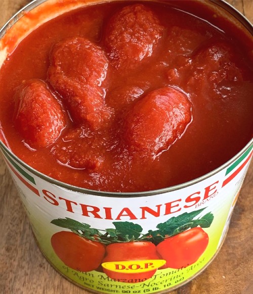 large canned tomatoes