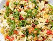 summer orzo salad