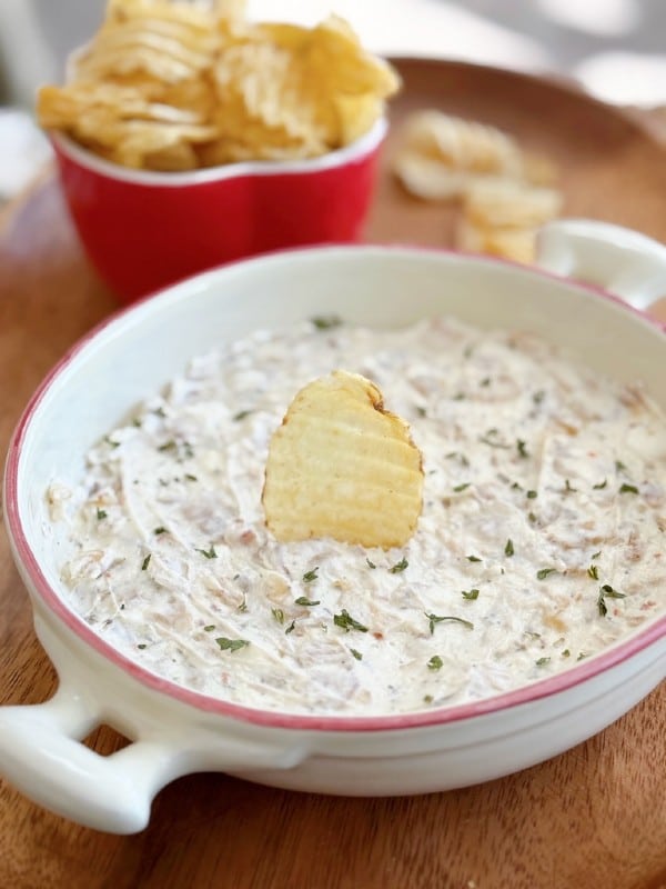 dip with chips