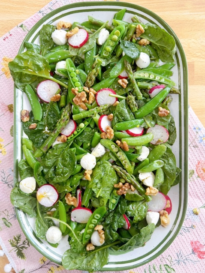 snap pea spring salaD