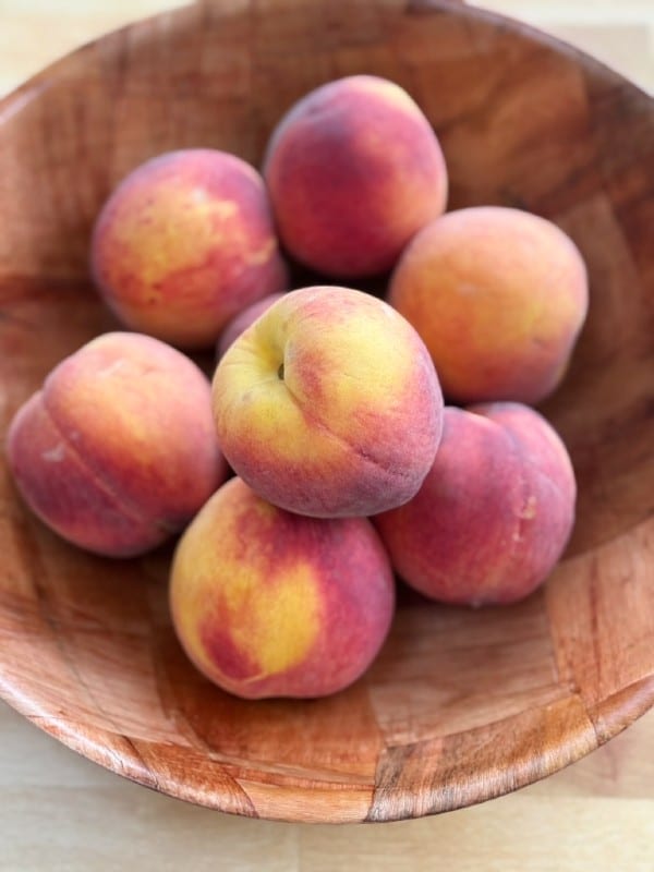 fresh peaches