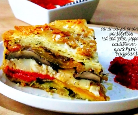 phyllo vegetable pie