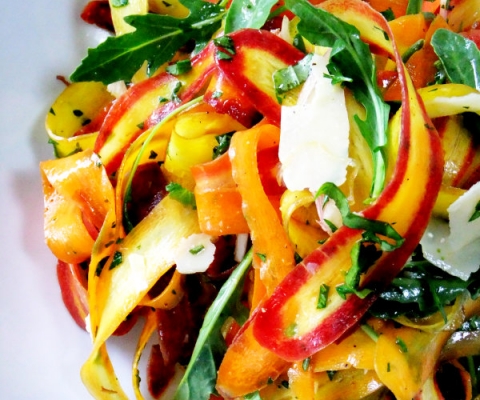 rainbow carrot salad