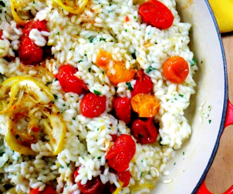 lemon risotto