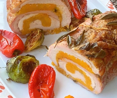 butternut squash stuffed roast