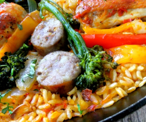 Italian style paella