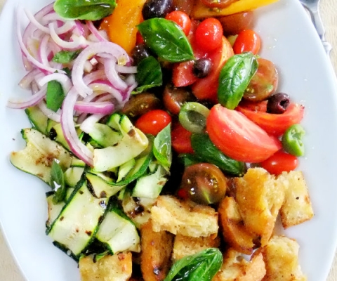 summer panzanella