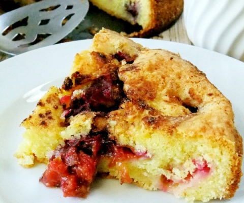 plum torte