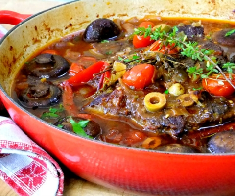 Italian style beef pot roast