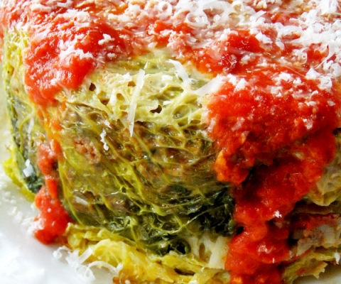 stuffed cabbage cake