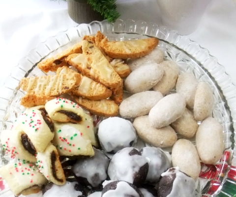Italian cookie platter