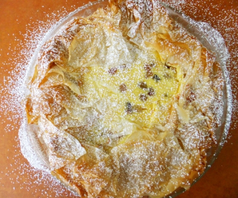 Easter Italian rice pie